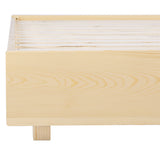 Artiss Bed Frame Double Size Floating Wooden Mattress Base Platform Timber ODIN