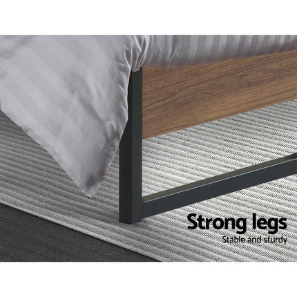 Artiss Bed Frame Metal Bed Frame Bed Base OSLO - Single Amazing Shopping
