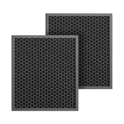 Devanti Air Purifier Filter Replacement H12 HEPA 2 Pack Dual Intake