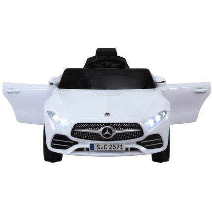Kids Electric Ride On Car Licensed Outdoor Toys Cars Music Remote White