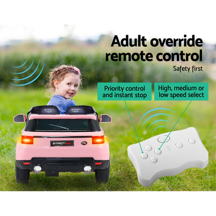 Rigo Ride On Car Kids Electric Ride On Cars SUV Remote 12V Pink
