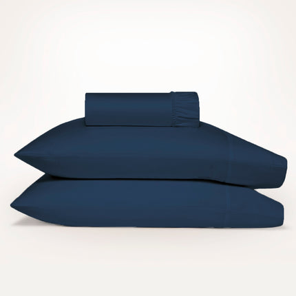 Ddecor Home 1500 Thread count Premium Cotton Blend Indigo King Combo Set by Ddecor Home