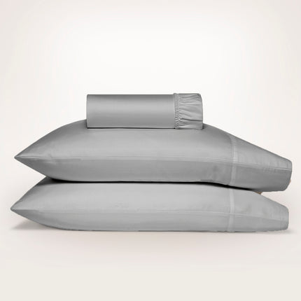 Ddecor Home 1500 Thread count Premium Cotton Blend Silver King Combo Set by Ddecor Home
