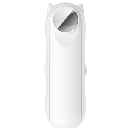 Handheld Mini Fan,2 IN 1 USB Rechargeable Portable Fan [12-19 Working Hours] with Power Bank, Pocket Design for Travel/Summer/Concerts/Lash, Gifts for Women (White)Christmas Gifts