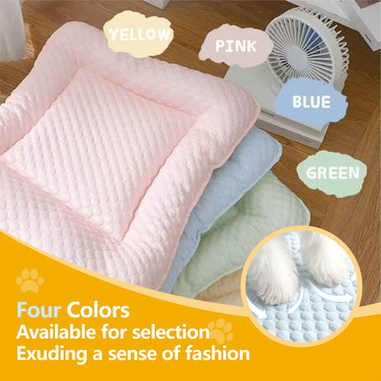 Pink Blue Green orthopedic dog bed, memory foam dog bed, dog bed for medium dogs, comfortable dog bed, durable dog bed, joint support dog bed, Australian pet bed