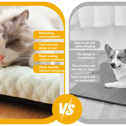 Green orthopedic dog bed, memory foam dog bed, dog bed for medium dogs, comfortable dog bed, durable dog bed, joint support dog bed, Australian pet bed