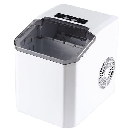 mini ice maker, household ice maker, portable ice maker, desktop ice maker, automatic ice maker, smart ice maker, bullet ice maker, dormitory ice maker, Australia, summer, small appliance, countertop ice machine - Black - Size Australian Standard