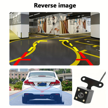 Super Memory Triple Cam Dash Cam! 32GB storage + 1080P HD triple lens, 170° panoramic coverage of front, cabin, and rear, 24/7 protection for your safe journey.