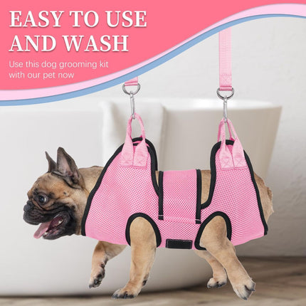 Pet Grooming Hammock Dog Harness Nail Clippers For Dogs And Cat Nail File For Pets Pet (S)