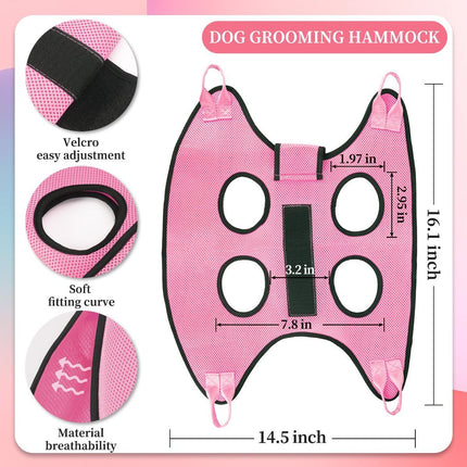 Pet Grooming Hammock Dog Harness Nail Clippers For Dogs And Cat Nail File For Pets Pet (XS)