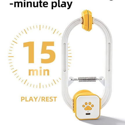 Interactive Cat Toy Electric Cat Teaser Remote Control Cat Toy Door Clip Cat