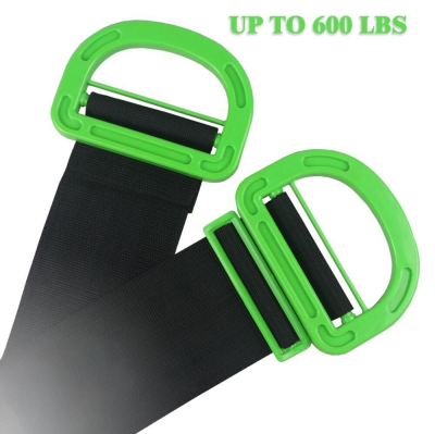 Adjustable Moving Straps with Handles – 2-Pack Heavy-Duty Furniture Lifting Belt for Boxes, Mattresses & Appliances (Up to 600 lbs)
