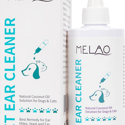pet products Pet products Ear Cleanser for Dogs and Cats – Gentle Daily Ear Wash – Long Nozzle for Deep Ear Cleaning – Removes Wax, Odor & Moisture