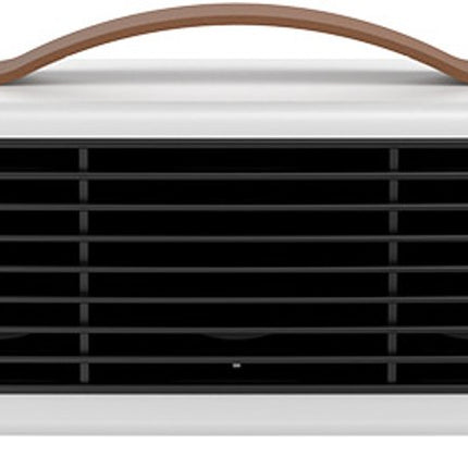 Portable Desktop Space Heater, Fast Heating Electric Heater with 2 Heat Settings (450W/800W), PTC Ceramic Heater with Overheat & Tip-Over Protection, Low Noise Small Heater for Office, Bedroom, Indoor Use