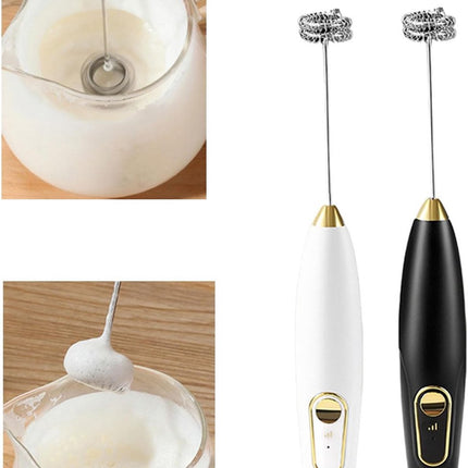 Milk Frother - Practical Kitchen Appliance - Milk Frother - Multifunctional Tool - Multifunctional Electric Mixer - Suitable for Outdoor and Indoor Use