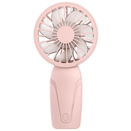 Portable Mini Hand Fan USB Rechargeable with 3 Speeds, Quiet Handheld Fan, Pink