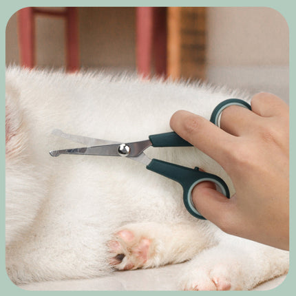 8-in-1 Pet Grooming Kit, Portable Dog Cat Grooming Supplies, Storage Bag for Daily Care