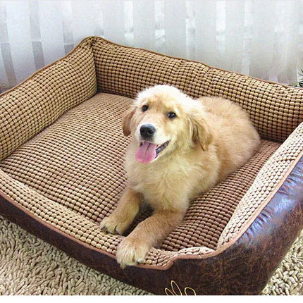 Dog Bed Suede Cotton Kennel, 1 Style, 50 x 40 x 20 cm