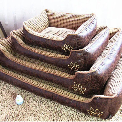 Dog Bed Suede Cotton Kennel, 1 Style, 50 x 40 x 20 cm
