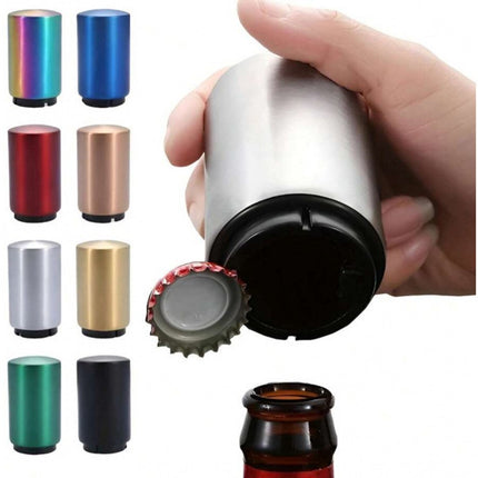 Automatic Corkscrew – Push System, Stainless Steel Color
