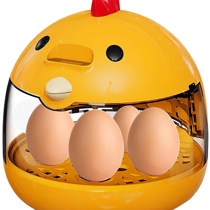 Incubator - Egg incubator | Incubator with a capacity of 4 eggs - with automatic temperature and humidity control - suitable for hatching eggs of chickens, ducks, geese, quails, parrots and other poultry
