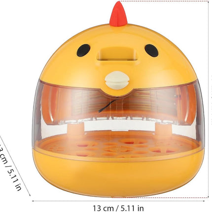 Incubator - Egg incubator | Incubator with a capacity of 4 eggs - with automatic temperature and humidity control - suitable for hatching eggs of chickens, ducks, geese, quails, parrots and other poultry