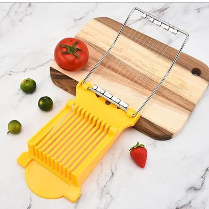 Meat Slicer - Luncheon Meat Slicer - Egg Slicer - Multifunctional Kitchen Aid - Suitable for bananas, avocados, and vegetables; dishwasher safe.