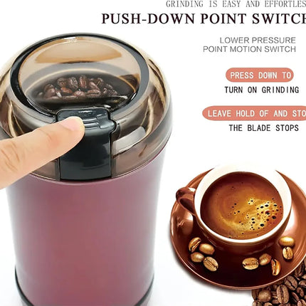 Mini Peanut Butter Machine Portable Nut Grinder with Transparent Cover 150W Motor for Home Kitchen, for Home Kitchen Bathroom and Indoor Use