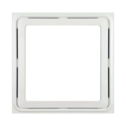 Powerful Bathroom Exhaust Fan With Led Lights 30*30Cm Exhaust Fan White Abs Smile Home
