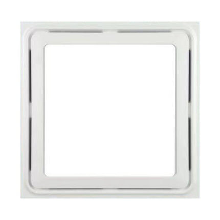 Powerful Bathroom Exhaust Fan With Led Lights 30*30Cm Exhaust Fan White Abs Smile Home