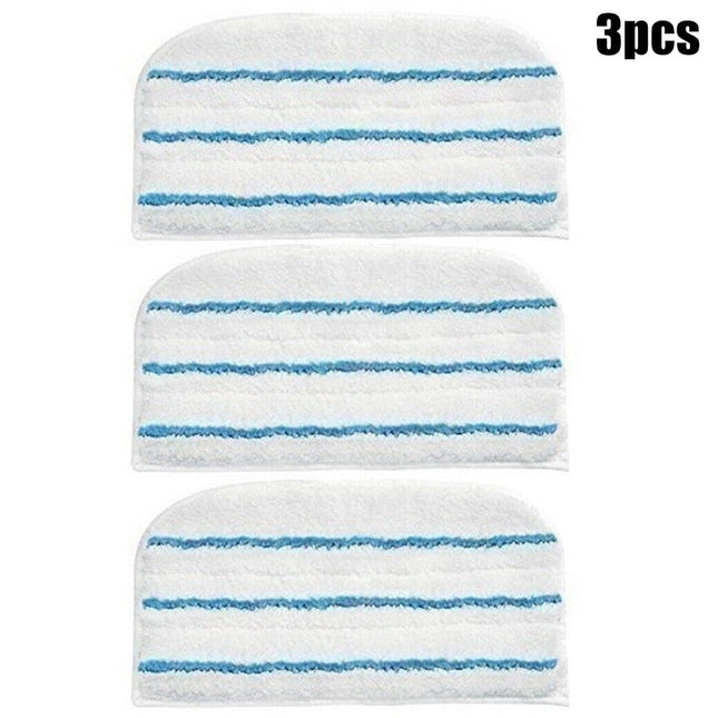 3pcs Microfiber Cloth For Black & Decker Steam Mops FSMH13E10-GB FSMH1321-GB Household Appliances Vacuum Cleaner Accessories
