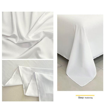 Waterproof Bed Flat Sheet ,Best Season Cotton Sheet-Long Staple Cotton Sheets Set, Soft Cotton Bed Sheets,Reusable Washable Mattress Protector Sheet, Furniture Cover for Bedding,Couch White
