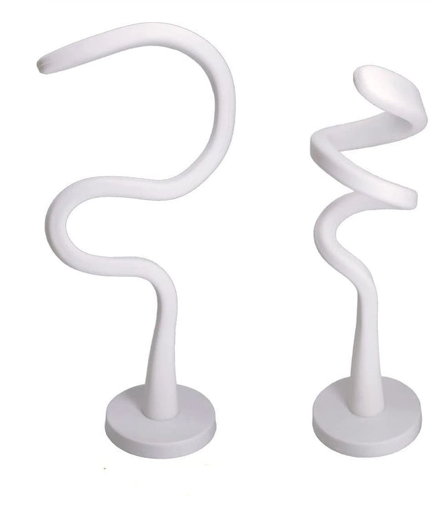 Front Load Washer Door Prop, Magnetic Flexible Washer and Dryer Door Support Keep Washer Drying Door Open to Keep Dry (White, 2pcs)