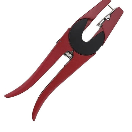 Livestock Ear Tag Applicator Tool – Heavy Duty Metal Tagging Pliers for Cattle, Goats, Sheep, and Farm Animal Identification（24cm,Give away a wrench and an ear tag nail）