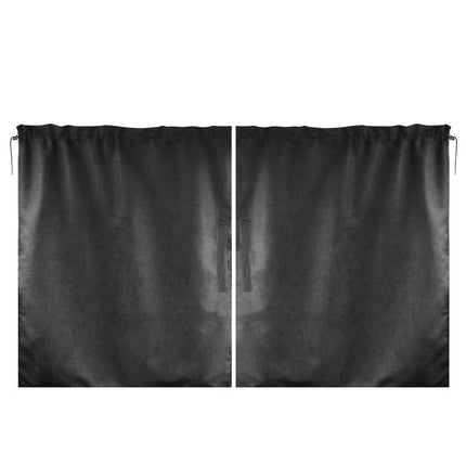 Car Window Shades - 2 Pack Side Window Sun Shade Privacy Curtains Upgrade Anti 99% Light Block Keeps Cooler Car Blackout Covers for Baby Sleeping Camping Travel Nap