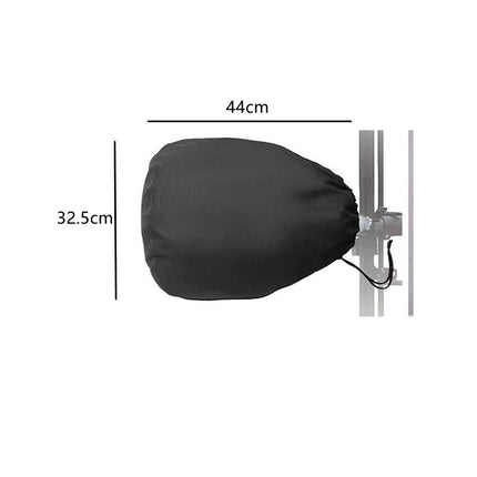 2 Pcs Weed Eater Covers, Waterproof Trimmer Engine Covers, 420D Heavy-duty Oxford Ripstop, Black, Adjustable, 12.8 x 17.3 Inches
