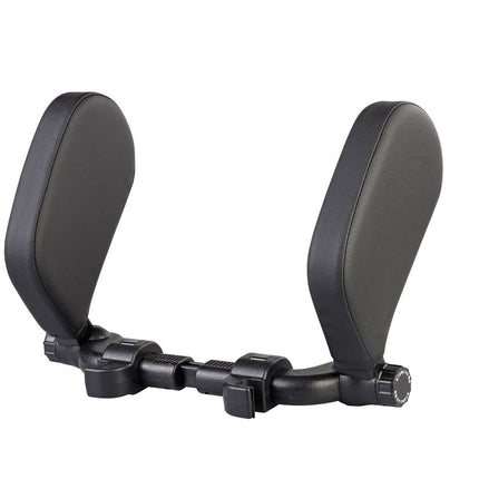 Car Headrest Pillow, Adjustable Head Neck Support Pillow, U- Shaped, Travel Sleeping Car Headrest, Only for Car Seat Headrest with Poles（black small）