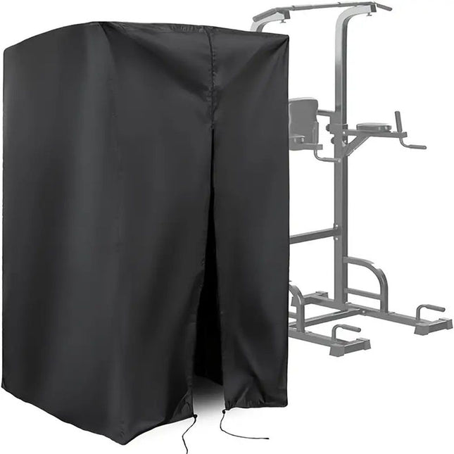 Gym Rack Cover with Waterproof Zipper, Protective Cover for Squat Rack/Weight Lifting Rack/Home Gym Workout Equipment-Indoor or Outdoor