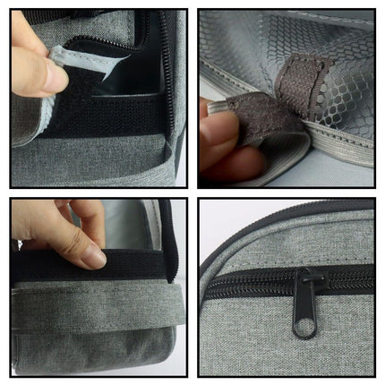 Travel Bag Compatible, Portable Equipment & Supplies Carrying Bag, Compact Organizer Storage Bag with Compartments,Grey(Bag Only)