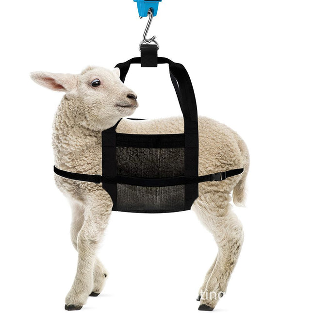 Calf Sling for Weighing Animals - Adjustable Straps - Animal Carrier Sling - Baby Scales bag for Calves, Lambs, Goats, Alpacas, Dogs, Pigs(oniy Sling)