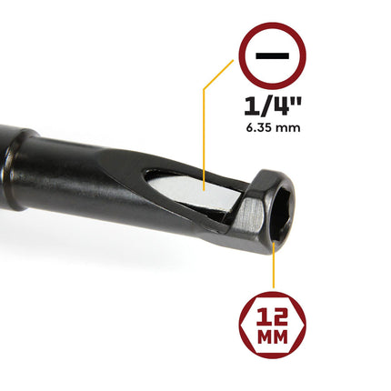 10mm locking nut valve adjustment tool, slotted valve adjustment bolt, automotive engine valve grinding guide disassembly tool
