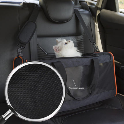 Cat Carriers for Large Cats 20 lbs+ Soft Pet Carrier for Small Dog/Durable 2 Kitty Travel Bag/Medium Big Cats Puppy 15 Pounds/Softside Cat Carrier Large(oniy bag)