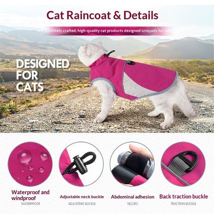Dog/cat Jacket Outdoor Indoor Activities Waterproof Windproof Reflective Dog Cold Weather Winter Coat Vest Autumn Pet Apparel for Small Medium Large Dog/cat (M)
