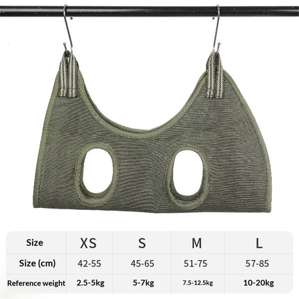 2 pack Cat and Dog Grooming Hammock for Nail Clipping、Grooming,Cat Bathing Bag for cat Nail Trimming,Pet Claw Care Bag, Dog Grooming Harness（S）