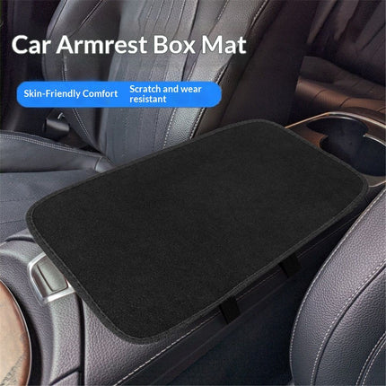 Car Center Console Cover, Universal Car Armrest Cover,Center Console Armrest Protector, Fit for Most Vehicle, SUV, Truck Car Accessories（black）