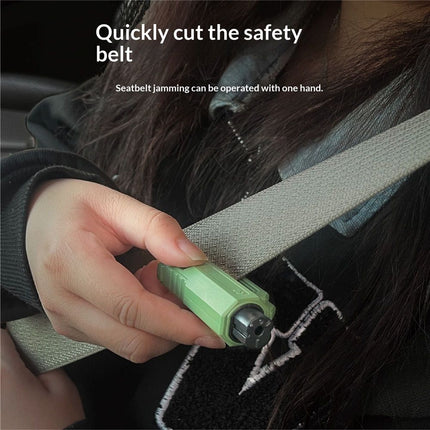 Window Breaker and Seatbelt Cutter Keychain,2 in 1 Car Safety Hammer Glass Break Under Water,Emergency Window Punch Escape Tool for Vehicle (3, redgreenorange)