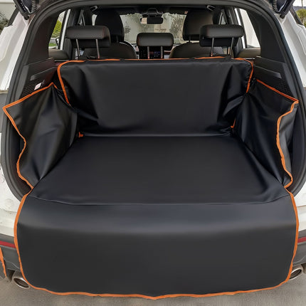 SUV Cargo Liner for Dogs - Waterproof Pet Cargo Liner, Comfort Dog Cargo Cover Protector, Scrachproof for Large SUVs Sedans Trunks Vans, Black