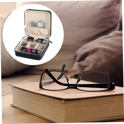 Travel Sunglasses Organizer, Sunglasses Travel Case for Multiple Pairs, Multiple Glasses Travel Case for Women, Men