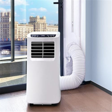 Portable AC Window Vent Kit for Sliding Door, Sealing Portable Air Conditioner Window Kit Seal Kit for AC Unit Clothes Dryer, 9.8X91 Inch Length Adjustable, Waterproof, No Drilling