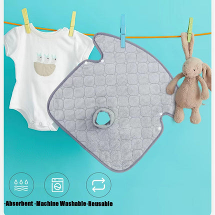 2-piece car seat protection cover, waterproof foot pad car seat cushion, soft anti slip car seat cover for children, baby car seat protector （Grey）